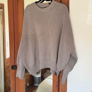 Free People Light Gray Women's Sweater